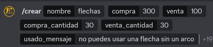 Tutorial de creación de objetos avanzados con RolsitoBot en Discord