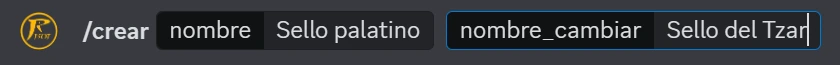 Cambiando el nombre de un objeto