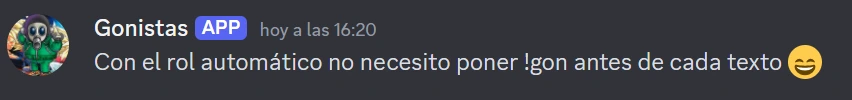 Rol automático.